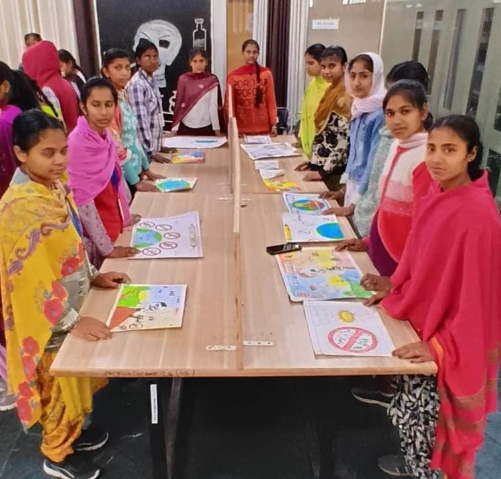 ਨਸ਼ਾ ਜਾਗਰੂਕਤਾ ਮੁਹਿੰਮ ਦੇ ਹਿੱਸੇ ਵਜੋਂ ਪ੍ਰਦਰਸ਼ਨੀ ਦਾ ਆਯੋਜਨ